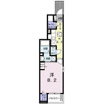 グランツＡ 101【管理NO：1-024807001-01010】 ★家具家電は申し込み後に搬入します 2026年08月下旬入居可能の外観画像
