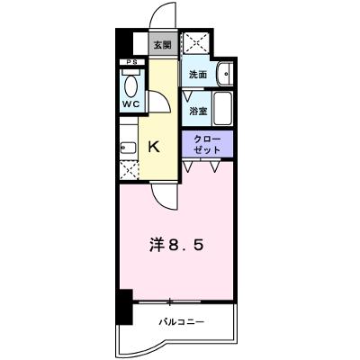 グランド・コスモ 607【管理NO：1-013784901-06060】 ★家具家電は申し込み後に搬入します★ ★2026年08月中旬入居可能★の外観画像