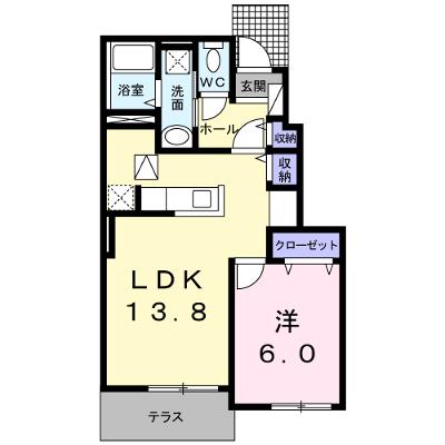 メゾンＫ 105【管理NO：1-019718801-01040】 ★家具家電は申し込み後に搬入します★ ★2026年08月中旬入居可能★の外観画像
