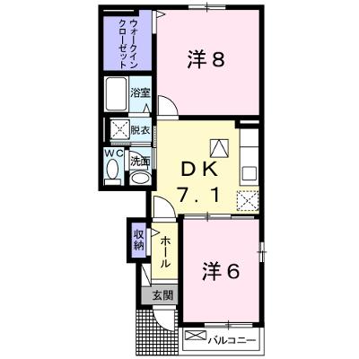 エステートグレース堀川Ｂ 102【管理NO：1-018517902-01020】 ★家具家電は申し込み後に搬入します 2026年08月下旬入居可能の外観画像