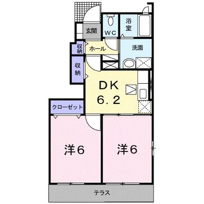 メゾンド・サン　Ⅱ 101【管理NO：1-015453802-01010】 ★家具家電は申し込み後に搬入します 2026年07月下旬入居可能の外観画像