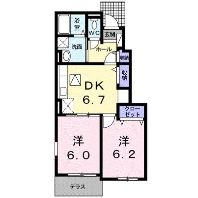 サニー　プレイス 105【管理NO：1-022325601-01050】 ★家具家電は申し込み後に搬入します 2026年08月中旬入居可能の外観画像