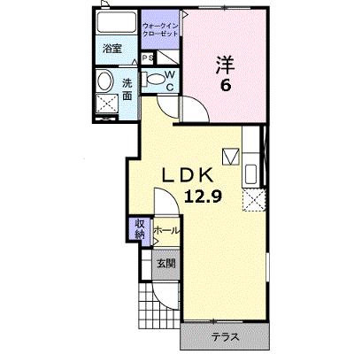 レスト・パークⅡ 103【管理NO：1-014583202-01030】 ★家具家電は申し込み後に搬入します 2026年08月中旬入居可能の外観画像