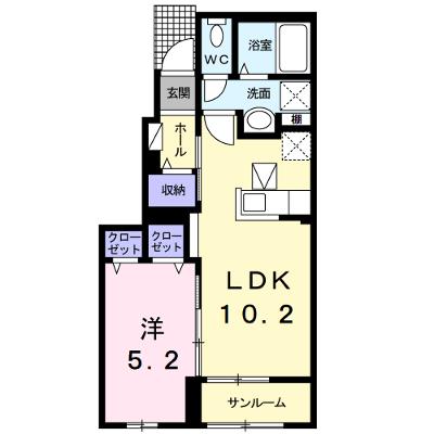 ノーブルＭ 102【管理NO：1-027220901-01020】 ★家具家電は申し込み後に搬入します★ ★2026年08月下旬入居可能★の外観画像