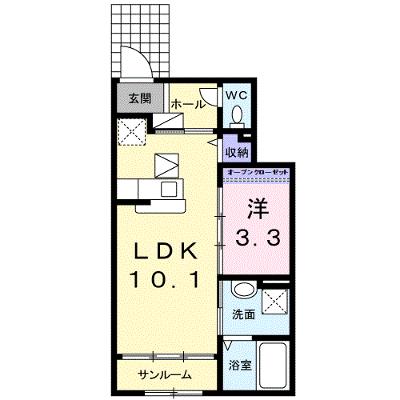 ベルアンジュ 102【管理NO：1-018124201-01020】 ★家具家電は申し込み後に搬入します★ ★2026年08月下旬入居可能★の外観画像