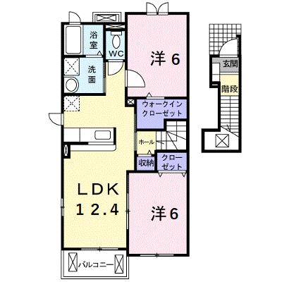 プラシード・ニコ　Ⅰ 202【管理NO：1-014845801-02020】 ★家具家電は申し込み後に搬入します★の外観画像