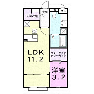 ハートベイルＣ 101【管理NO：1-014897901-01010】 ★家具家電は申し込み後に搬入します 2026年08月中旬入居可能の外観画像