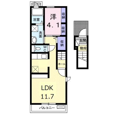 エクセラン太田 201【管理NO：1-023244301-02010】 ★家具家電は申し込み後に搬入します★の外観画像