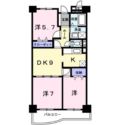 リバーシャトー 302【管理NO：1-010047701-03020】 ★家具家電は申し込み後に搬入します★の外観画像