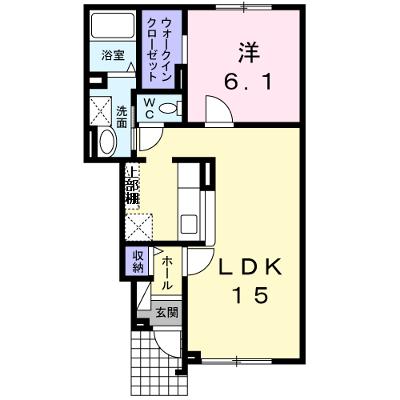 グランボヌールⅠ 104【管理NO：1-017638701-01040】 ★家具家電は申し込み後に搬入します 2026年08月中旬入居可能の外観画像