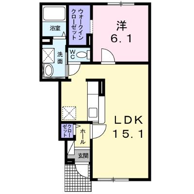 メゾン　ジャンティーユ 103【管理NO：1-021646601-01030】 ★家具家電は申し込み後に搬入します 2026年08月中旬入居可能の外観画像