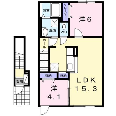 レインボーハイツモア 204【管理NO：1-017755201-02040】 ★家具家電は申し込み後に搬入します★ ★2026年08月中旬入居可能★の外観画像