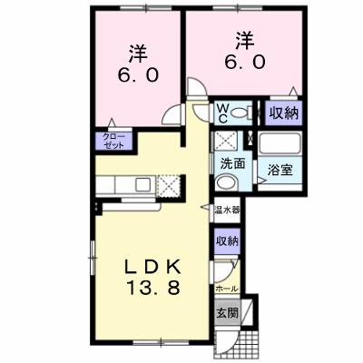 プラシ－ド・Ｙ 101【管理NO：1-015726901-01010】 ★家具家電は申し込み後に搬入します★ ★2026年11月中旬入居可能★の外観画像