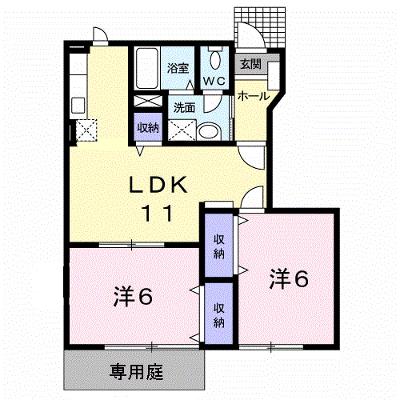 ウィンド　ヒル　Ｂ 103【管理NO：1-011003202-01030】 ★家具家電は申し込み後に搬入します★の外観画像