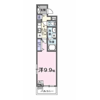 クラールⅡ 103【管理NO：1-027380601-01030】 ★家具家電は申し込み後に搬入します★ ★2026年08月中旬入居可能★の外観画像