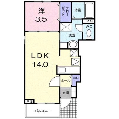 サンモール　ジュジュ 101【管理NO：1-020659701-01010】 ★家具家電は申し込み後に搬入します 2026年08月上旬入居可能の外観画像