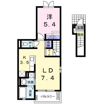 ブローテ　ハウス 201【管理NO：1-022746001-02010】 ★家具家電は申し込み後に搬入します 2026年08月中旬入居可能の外観画像