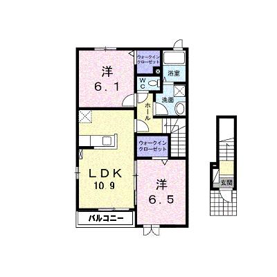 ヴィレッティーナ　Ａ 201【管理NO：1-020122401-02010】 ★家具家電は申し込み後に搬入します 2026年08月中旬入居可能の外観画像