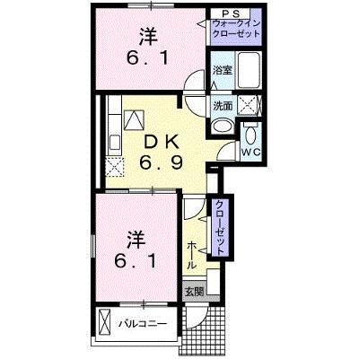 プロムナード壱番館 101【管理NO：1-015483101-01010】 ★家具家電は申し込み後に搬入します 2026年08月中旬入居可能の外観画像