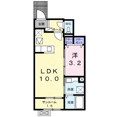 グランフィールズ　花園 102【管理NO：1-028334701-01020】 ★家具家電は申し込み後に搬入します★の外観画像
