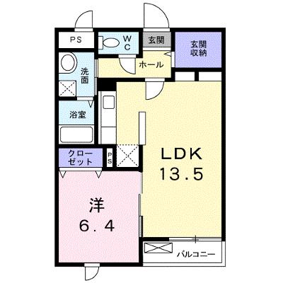 トーク鷹の羽Ⅲ 104【管理NO：1-019336901-01040】 ★家具家電は申し込み後に搬入します 2026年08月中旬入居可能の外観画像