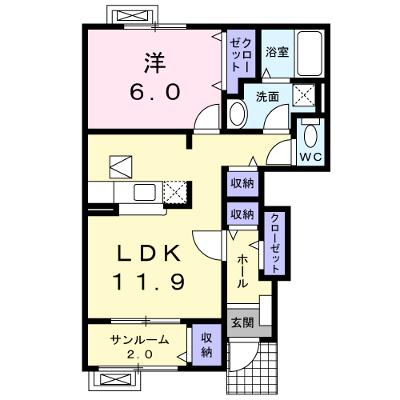 トゥ・ル・モンド 103【管理NO：1-013923601-01030】 ★家具家電は申し込み後に搬入します 2026年08月下旬入居可能の外観画像
