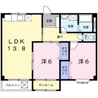 Ｔ．レックス 202【管理NO：1-007146201-02020】 ★家具家電は申し込み後に搬入しますの外観画像