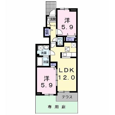グロリアス　ホームⅡ 103【管理NO：1-017795202-01030】 ★家具家電は申し込み後に搬入します 2026年08月中旬入居可能の外観画像