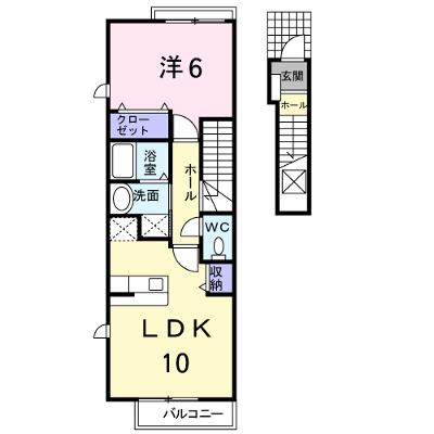 ジュイールⅢ 203【管理NO：1-015913501-02030】 ★家具家電は申し込み後に搬入します★ ★2026年08月中旬入居可能★の外観画像