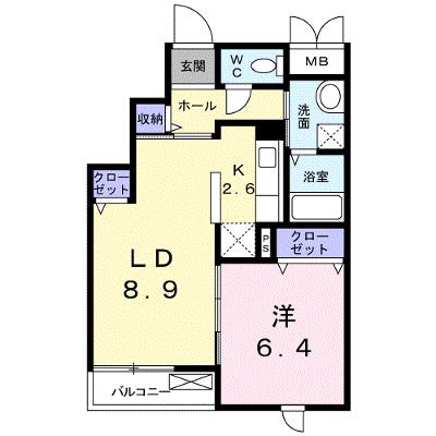 シエル・ブルー　Ａ 306【管理NO：1-019911301-03060】 ★家具家電は申し込み後に搬入します 2026年08月中旬入居可能の外観画像