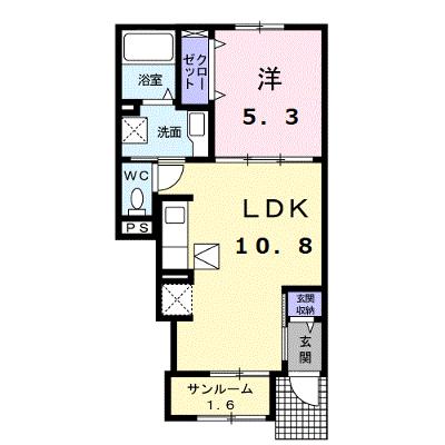 スール　ソレイユ　ココル　Ⅰ 102【管理NO：1-027093101-01020】 ★家具家電は申し込み後に搬入します★ ★2026年09月上旬入居可能★の外観画像