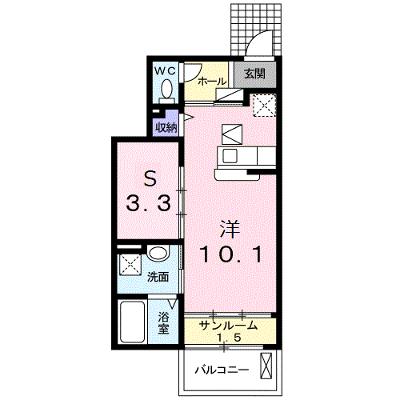エスペランサ 105【管理NO：1-017151401-01040】 ★家具家電は申し込み後に搬入します★ ★2026年08月下旬入居可能★の外観画像