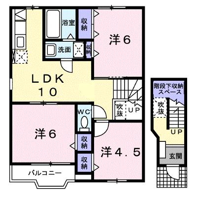 ＣＡＲＮＡ　Ⅰ 201【管理NO：1-011697001-02010】 ★家具家電は申し込み後に搬入します 2026年08月中旬入居可能の外観画像