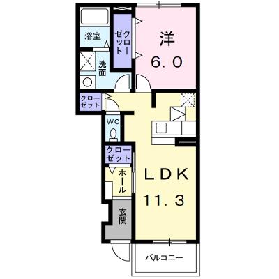 メリディオ　Ａ 102【管理NO：1-016366001-01020】 ★家具家電は申し込み後に搬入します 2026年08月下旬入居可能の外観画像