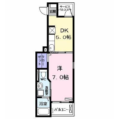 メゾンＦ 301【管理NO：1-021051601-03010】 ★家具家電は申し込み後に搬入します 2026年08月中旬入居可能の外観画像