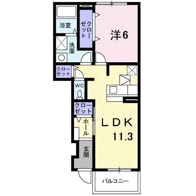 カレッジニアー　Ⅰ棟 102【管理NO：1-015295301-01020】 ★家具家電は申し込み後に搬入します 2026年08月中旬入居可能の外観画像