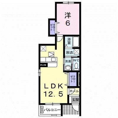プリムローズ・Ｕ 101【管理NO：1-016656701-01010】 ★家具家電は申し込み後に搬入します★の外観画像