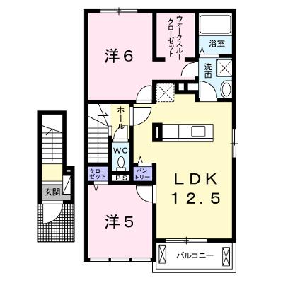 アルコバレーノⅦ　ノース 204【管理NO：1-023353602-02040】 ★家具家電は申し込み後に搬入します 2026年08月下旬入居可能の外観画像
