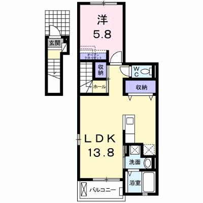 サンヒルズ・ラフォーレⅡ 204【管理NO：1-021690802-02040】 ★家具家電は申し込み後に搬入します 2026年08月中旬入居可能の外観画像