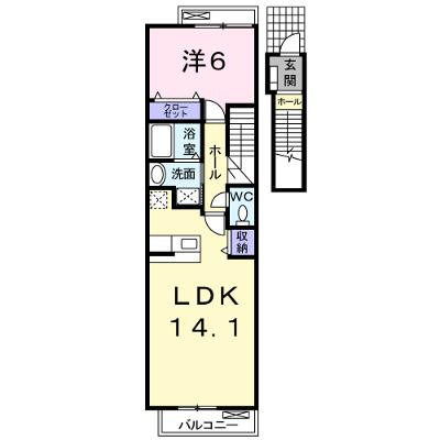 バ－ミィ・アンジュ 201【管理NO：1-014339101-02010】 ★家具家電は申し込み後に搬入します★ ★2026年08月下旬入居可能★の外観画像