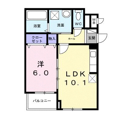 アビタ諸福 301【管理NO：1-028230901-03010】 ★家具家電は申し込み後に搬入します 2026年08月上旬入居可能の外観画像