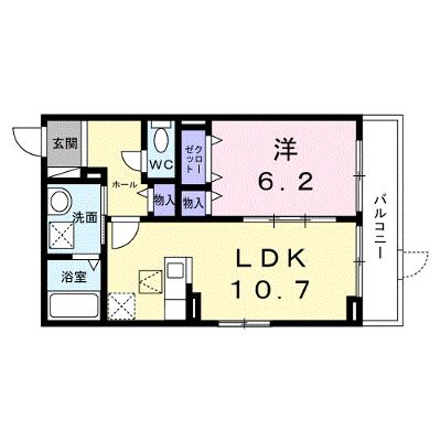 アビタ諸福 105【管理NO：1-028230901-01040】 ★家具家電は申し込み後に搬入します 2026年08月上旬入居可能の外観画像