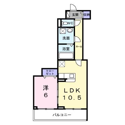 ユニゾン安満　Ａ棟 302【管理NO：1-028123901-03020】 ★家具家電は申し込み後に搬入します★の外観画像