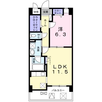 エフ　レジデンス 206【管理NO：1-024892701-02050】 ★家具家電は申し込み後に搬入します 2026年08月下旬入居可能の外観画像