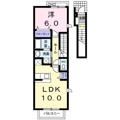 グリーンガーデン 201【管理NO：1-017732601-02010】 ★家具家電は申し込み後に搬入します★の外観画像
