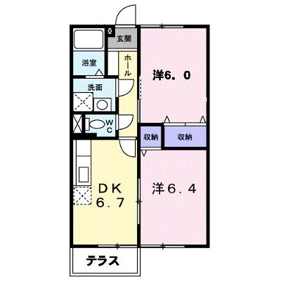 メゾン掛樋 101【管理NO：1-007718001-01010】 ★家具家電は申し込み後に搬入しますの外観画像