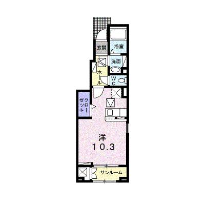 シャルマンⅢ 101【管理NO：1-025185101-01010】 ★家具家電は申し込み後に搬入します 2026年08月中旬入居可能の外観画像
