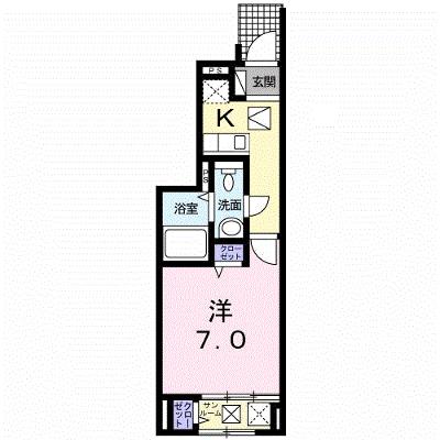 ヴィラ・アルトゥーラ 102【管理NO：1-020155401-01020】 ★家具家電は申し込み後に搬入します★ ★2026年08月下旬入居可能★の外観画像