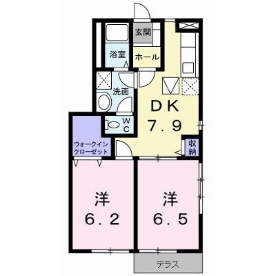 リバージュハイツ　Ⅱ 101【管理NO：1-012634301-01010】 ★家具家電は申し込み後に搬入します 2026年08月上旬入居可能の外観画像