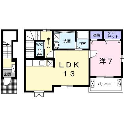 ミューカルム 206【管理NO：1-099493601-02050】 ★家具家電は申し込み後に搬入します★の外観画像